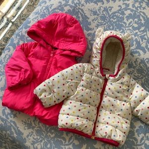 Baby Gap Bundle of Two (2) Winter Coats